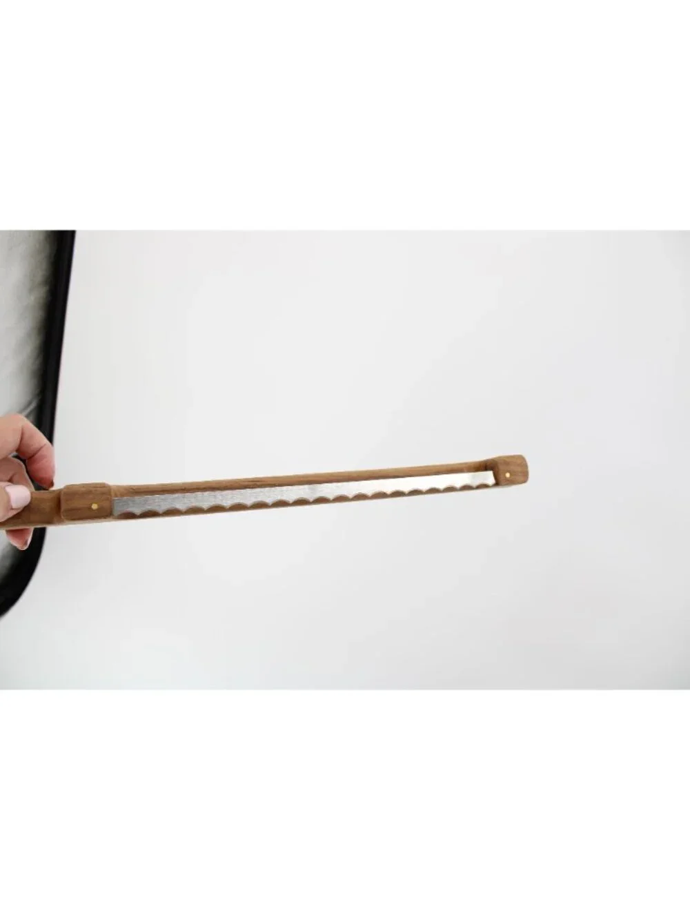Teak Bow Break Knife Vintage 94606